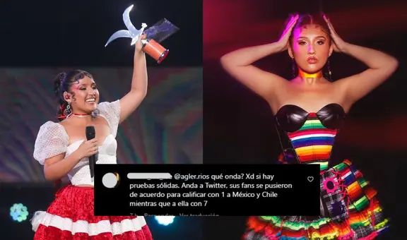 Usuarios en contra de Milena Warthon por su triunfo: "Perú se organizó para boicotear a los demás"