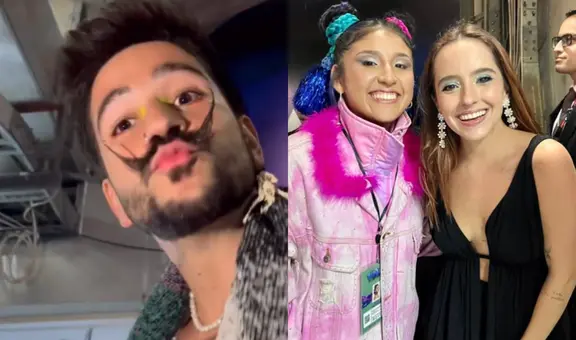 Camilo y Evaluna contentos por victoria de Milena Warthon en Viña del Mar: "Mándale un beso"