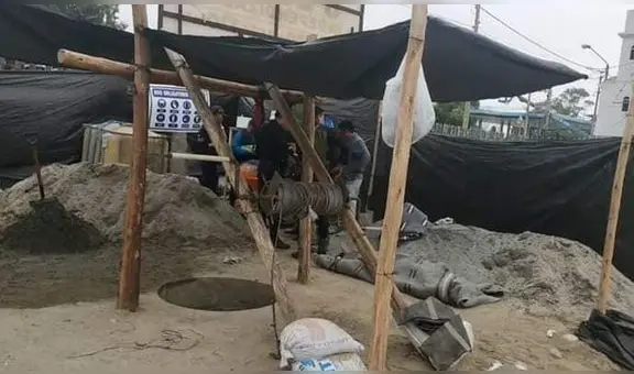 Hombre muere tras caer en un pozo de 20 metros en Ica