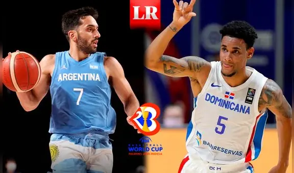 República Dominicana vs. Argentina EN VIVO: cómo y dónde ver el partido de eliminatorias FIBA 2023
