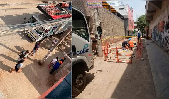 Vecinos de Comas reportan problemas de electricidad 3 días al mes desde el año pasado