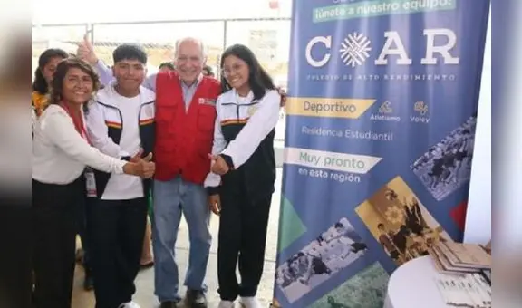 COAR: Minedu anuncia implementación de un colegio de Alto Rendimiento deportivo en Ica