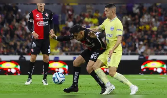 ¡Se repartieron los puntos! América empató 2-2 con Atlas por la Liga MX 2023