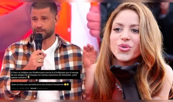Usuarios indignados con Yaco Eskenazi por tildar de tóxica y despechada a Shakira: "Desubicado"