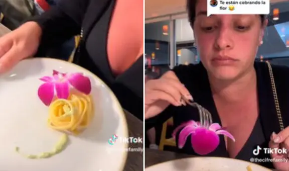 Fue a restaurante gourmet y quedó en shock al ver su plato: “Por hacerme la fina”