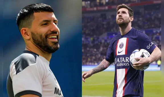 Agüero reveló el equipo sudamericano al que Messi llegaría tras posible salida del PSG
