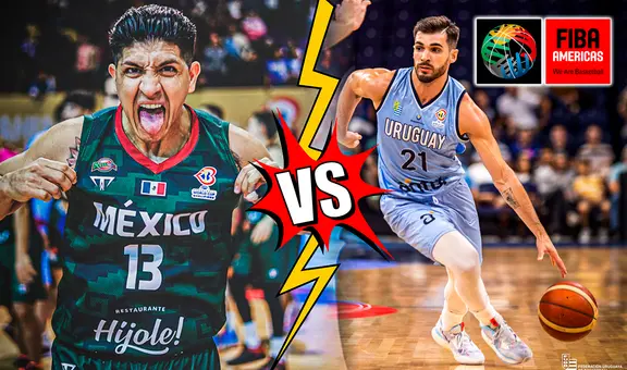 México vs. Uruguay EN VIVO: cómo y dónde ver el partido de Eliminatorias FIBA 2023