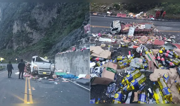 Mujer muere tras caída de camión a un abismo en Puno