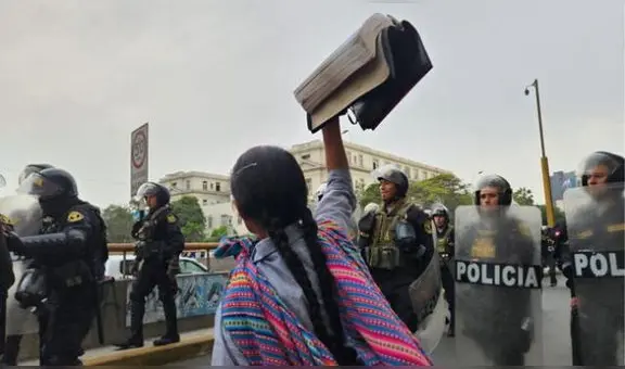 Dirigente de Puno califica como "mentira" la alerta de la PNP sobre actos vandálicos en Lima