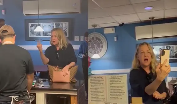 “Voy a sacarte de aquí”: mujer ataca a empleado hispano por tener la televisión con un canal en español