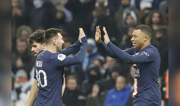 PSG goleó 3-0 a Marsella en el clásico francés y saca importante ventaja en la Ligue 1