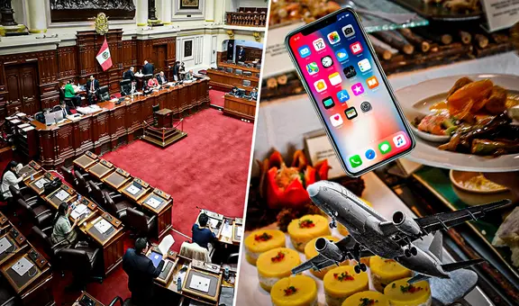 iPhone, alfombras y más lujos: ¿cuánto suman todos los gastos revelados en el Congreso?