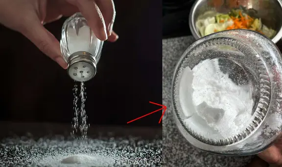 Esta es la forma correcta de usar un salero y evitar que tu plato se llene de este condimento