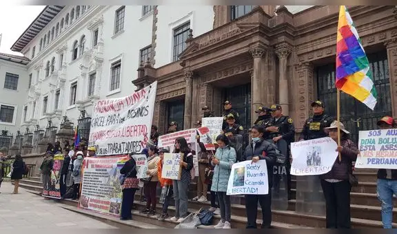 Comuneros de Cusco acusados por desmanes en protestas contra Dina Boluarte permanecerán en prisión
