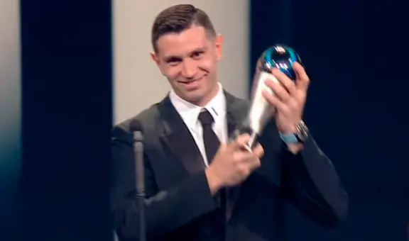 Premios The Best 2023: 'Dibu' Martínez es elegido mejor arquero del mundo por la FIFA