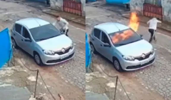 Jefe quema a esposo de su trabajadora tras discusión por disminución de sueldo