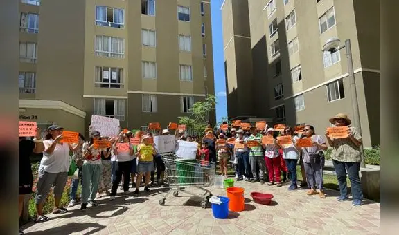 Chiclayo: 400 familias del condominio San Gabriel sin agua potable y piden intervención de Fiscalía