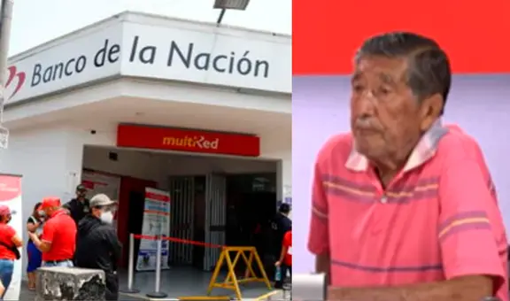 Jubilado denunció que cajera del Banco de la Nación le robó S/48.000 de forma sistemática