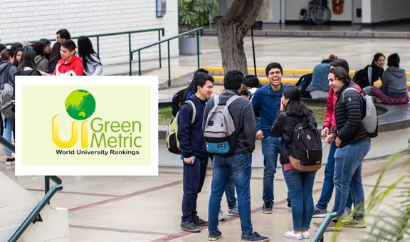¿Cuáles son las 2 únicas universidades peruanas en el ranking internacional Green Metric?