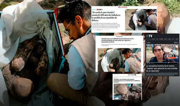 “Novia espiritual”: momia de 800 años hallada en Puno en caja de delivery es noticia internacional