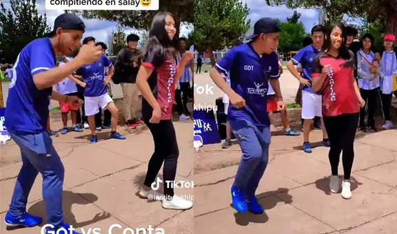 Estudiantes participaban en campeonato deportivo, pero terminan compitiendo en danza