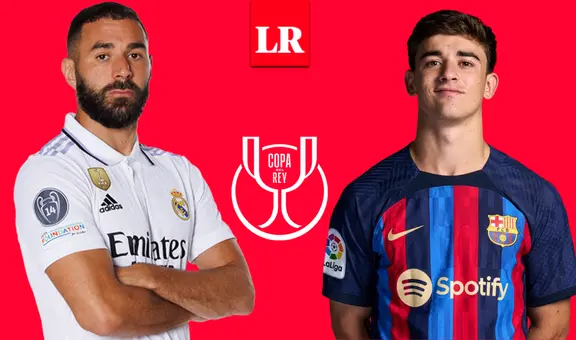 HOY, Real Madrid vs. Barcelona EN VIVO se enfrentarán por la semifinal Copa del Rey