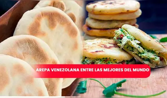 La arepa venezolana está dentro del top 50 de los mejores sándwiches del mundo