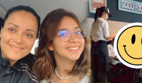 Mariella Zanetti presume orgullosa que su hija trabaja como mesera: Si la ven, déjenle propina
