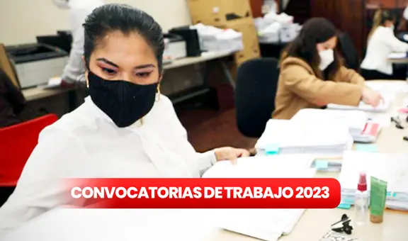 ¿Tienes secundaria completa y buscas trabajo? Poder Judicial ofrece empleos desde S/2.100 de sueldo