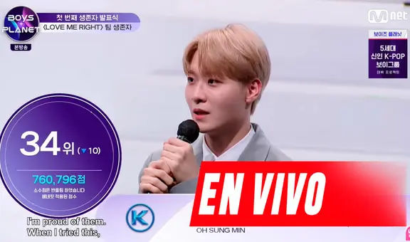 "Boys planet", ep. 5 RANKING: TOP 9 y qué participantes fueron salvados en la primera eliminación