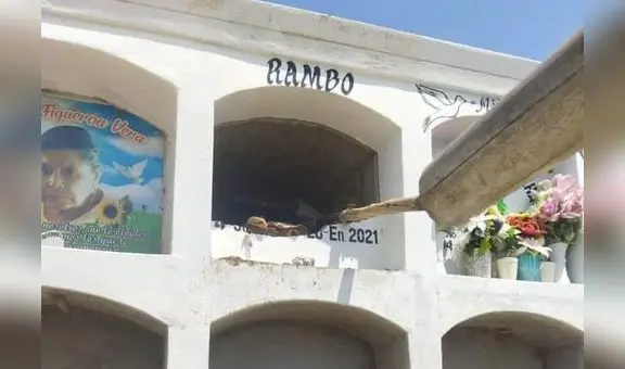 Profanan tumba en cementerio de Piura y se llevan cráneo de difunto