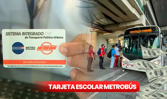 Tarjeta escolar Metrobús: requisitos para renovarla y sacarla por primera vez en Panamá