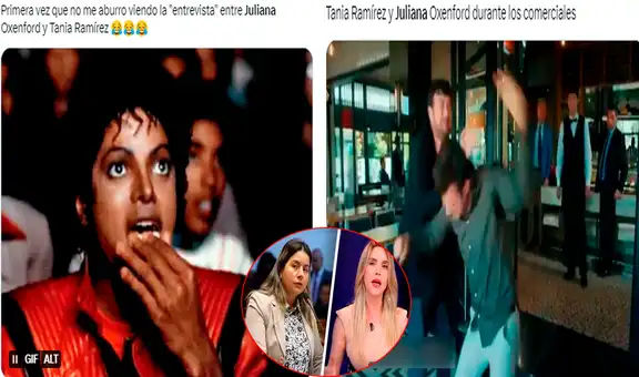 Estos son los divertidos memes que dejó la discusión entre Tania Ramírez y Juliana Oxenford