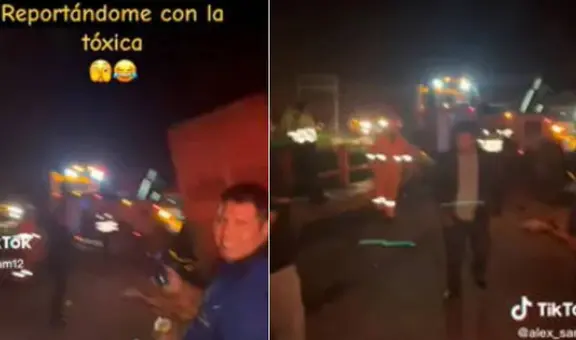 Chofer tiene accidente y llama a su novia para que no se enoje: “Amor, no vayas a pensar mal”