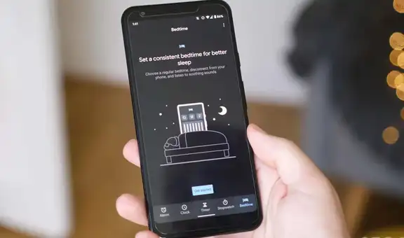 ¿Cómo activar el modo “hora de dormir” en mi teléfono?