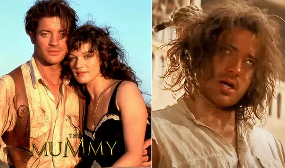 Brendan Fraser y "La momia": la vez que casi murió asfixiado en riesgosa escena
