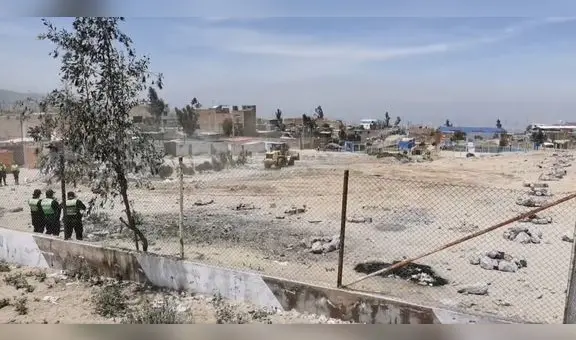 Arequipa: se desata batalla campal por terreno con varios dueños