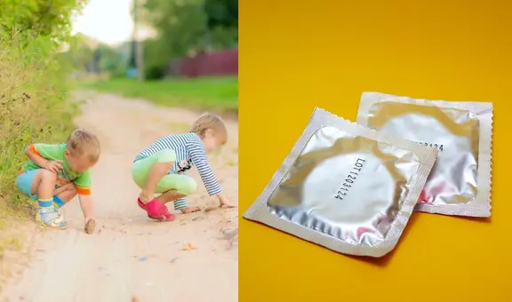 España: 2 niños terminan en urgencias tras confundir condón usado con un globo en su colegio