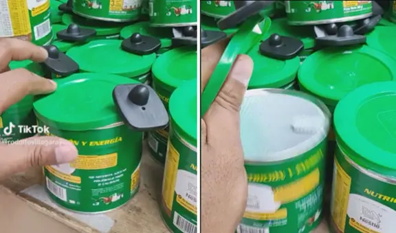 Supermercado pone broches de seguridad contra robos, pero comete curioso error que se hizo viral