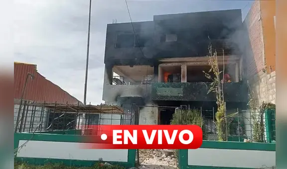 Enfrentamiento en Puno EN VIVO: comisaría y sede del Poder Judicial en Juli fueron incendiadas en medio de enfrentamientos entre el Ejército y aimaras