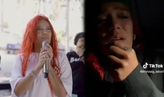 Karol G llora de emoción tras enterarse de que su canción "TQG", con Shakira, es #1 global