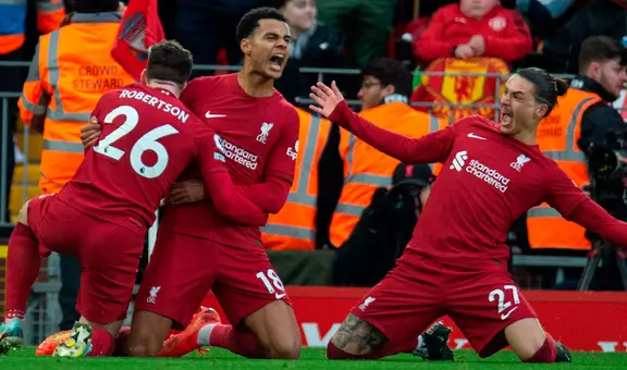 ¡Liverpool humilló al Manchester United! Golearon 7-0 a los Diablos Rojos en Anfield
