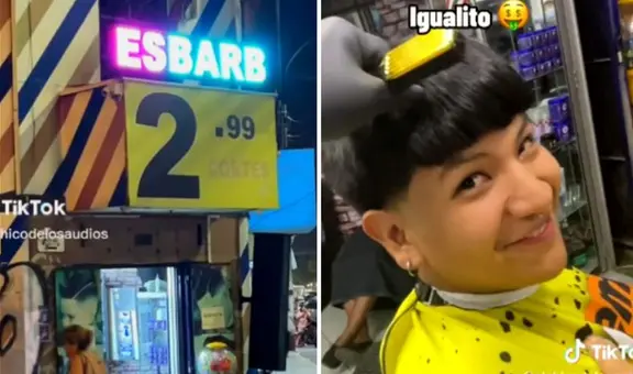 Peruano va a barbería de 3 soles en SMP, pide corte de Anuel AAA y acaba estafado