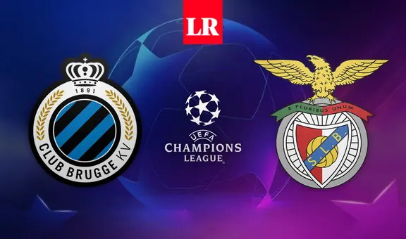 Benfica vs. Brujas, En Vivo: ¿qué canal transmitirá ONLINE el duelo por la Champions League?
