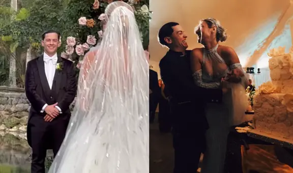 Así fue la reacción de Guaynaa al ver a Lele Pons caminando hacia el altar en su exclusiva boda en Miami