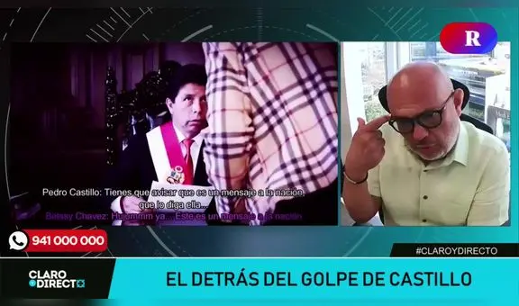 Roberto Pereira: "El tipo penal peruano no exige que un golpe de Estado se consume"