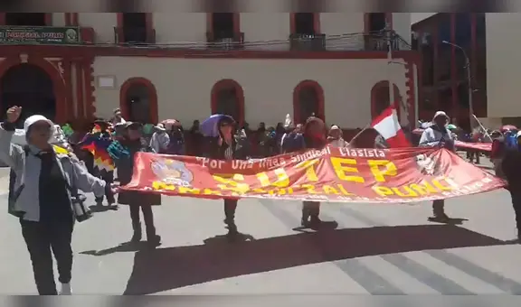 Docentes seguirán protestando pese a amenazas del ministro de Educación