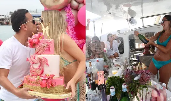 Brunella Horna: ¿cómo fue la lujosa fiesta que le organizó Richard Acuña en un yate?