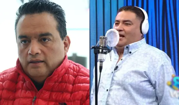 Jorge Benavides y la vez que pidió a su hermano Alfredo que visite a sus padres en pleno programa