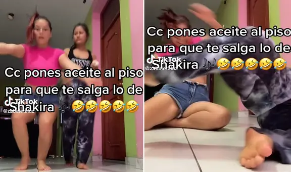 Joven realizó baile viral “TQG” de Shakira, pero sucede lo inesperado: “Era facturar, no fracturarse”
